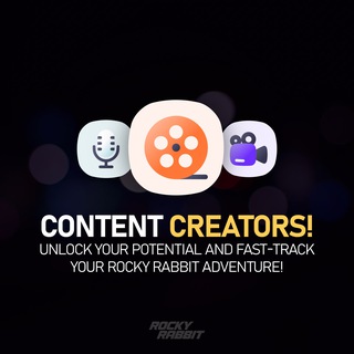 Avatar of Telegram channel "Rocky Rabbit UGC" @rockyrabbit_ugc