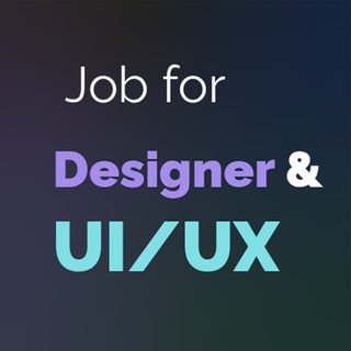 Avatar of Telegram channel "Job for Designers" @fordesigner