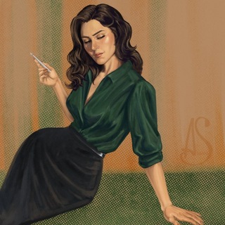 Аватар Телеграм канала "Алёна рисует от отчаянья 🔞" @adora_draw_things