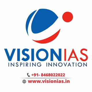 Avatar of Telegram channel "Vision IAS (Official)" @visionias_upsc