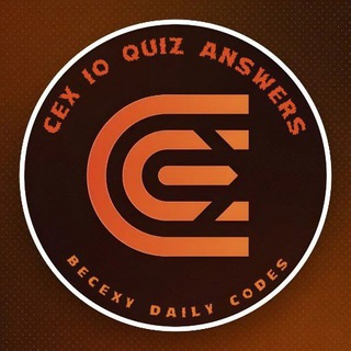 Telegram频道 "CEX.IO Quiz Answers Daily CEXY Code | CEX IO POWER TAP CEXP BeCexy" @cex_io_quiz_answers 的头像