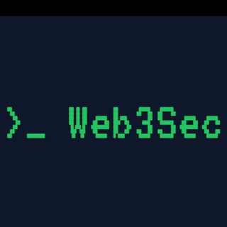 Аватар Телеграм канала "Web3 Security News" @web3secnews