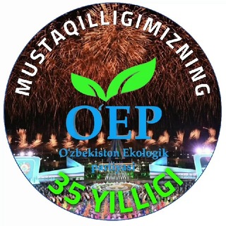 Avatar del canal de Telegram "O'zbekiston Ekologik partiyasi" @ecopartyuzb