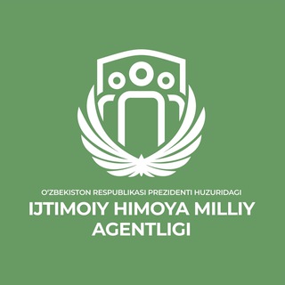 "Ijtimoiy himoya milliy agentligi" @ijtimoiyhimoya_agentligi Telegram арнасының аватары