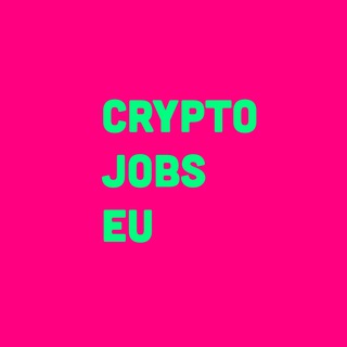 Avatar of Telegram channel "Jobs Crypto EU 🏰" @job_crypto_eu