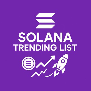 SOLANA TRENDING LIST 🟣 - TgScanner