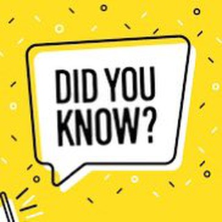 Avatar of Telegram channel "Did you know?" @did_you_know_mystery