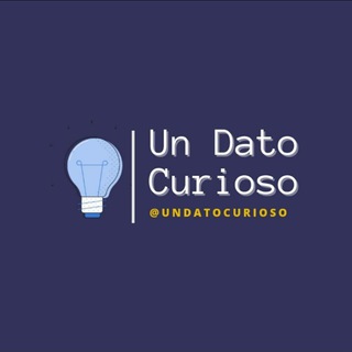 Avatar del canal de Telegram "DATO CURIOSO" @undatocurioso