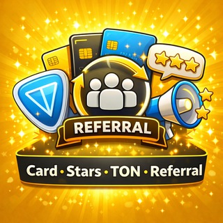 Аватар Телеграм канала "Card| Stars| TON |Referral|" @referral_game