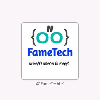 Fame Techᴸᴷ 🇱🇰 - TgScanner