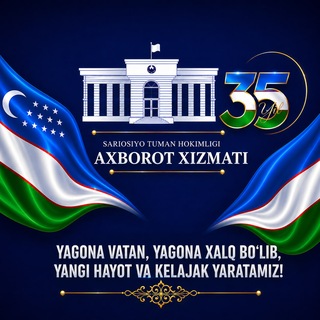 Sariosiyo tumani hokimligi Axborot xizmati - TgScanner