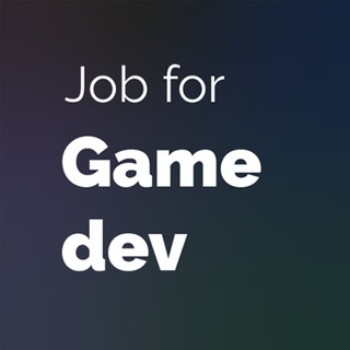 Аватар Телеграм канала "Job for Gamedev" @forgamedev