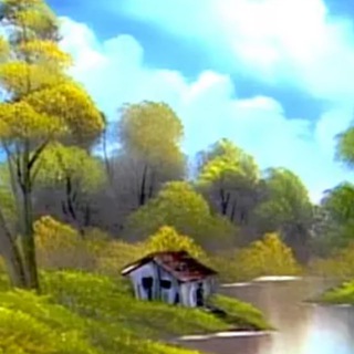 Avatar of Telegram channel "Bob Ross' Happy Little Shitpost Cabin" @brhlsc