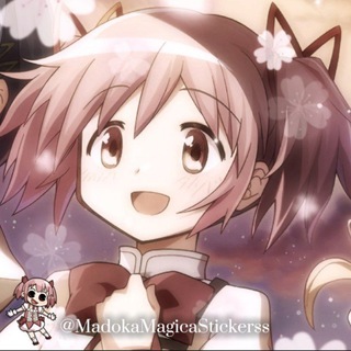 Madoka Magica Stickers ||| Мадока Магика стикеры - TgScanner