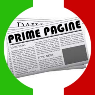 Avatar of Telegram channel "📰 Edicola Prime Pagine Quotidiani 🇮🇹" @primepaginequotidiani