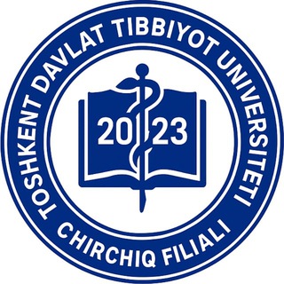 "Toshkent davlat tibbiyot universiteti Chirchiq filiali | Rasmiy kanali" @tdtu_chirchiqfiliali Telegram арнасының аватары