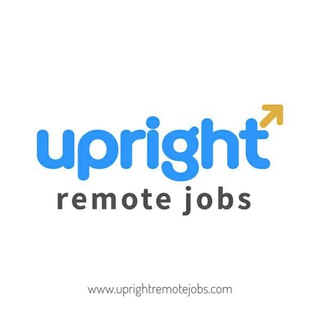 Avatar of Telegram channel "Remote Jobs : uprightremotejobs.com" @remotejobalerts