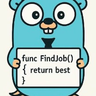 Аватар Телеграм канала "Golang — вакансии и аналитика" @golang_jobs