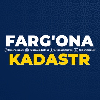 Аватар Телеграм канала "FARG'ONA KADASTR" @fargonakadastr