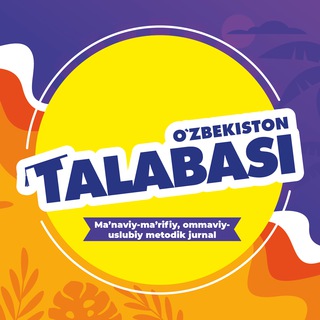 "O‘zbekiston talabasi" jurnali - TgScanner