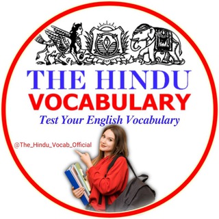 THE HINDU VOCAB - TgScanner