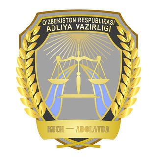 Avatar del canal de Telegram "Mirishkor Tuman Adliya Bo'limi" @mirishkortuman_adliya