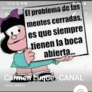 Аватар Телеграм каналу "🇪🇦❤🇪🇦Carmen Luque 🇪🇸♥️🇪🇸 JUSTICIA Y LIBERTAD" @carmen_luque