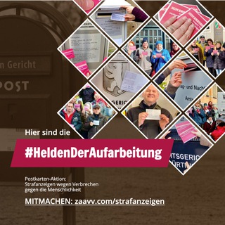 Аватар Телеграм каналу "ZAAVV - Diskussionsgruppe" @richter_dettmar_zentrum