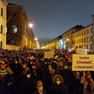 Avatar del canal de Telegram "Freiheitsversammlung München" @freiheitsversammlung