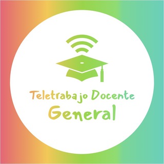 Avatar del canal de Telegram "Teletrabajo docente (GENERAL)" @teletrabajodocente