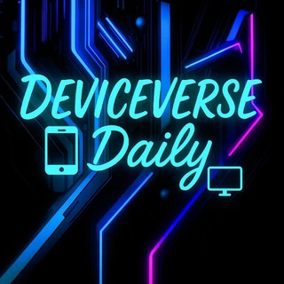 Avatar of Telegram channel "DEVICEVERSE DAILY" @corecache