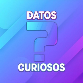 Avatar del canal de Telegram "DATOS CURIOSOS 🧠" @+HBr3iGyJTHM4ZWQ5