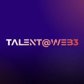 Avatar of Telegram channel "Talent@Web3" @talentatweb3