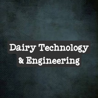 Avatar del canal de Telegram "Dairy Technology and Engineering material for competitive exam" @dairytechnologyandengineering
