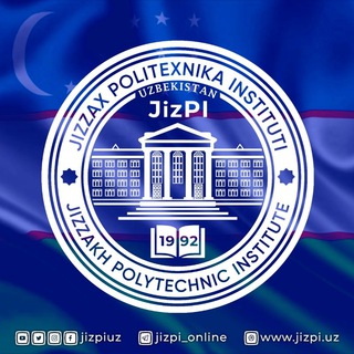 "JizPI online | rasmiy kanal" @jizpi_online Telegram арнасының аватары