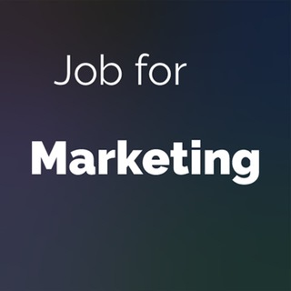 Аватар Телеграм канала "Job for Marketing" @forallmarketing