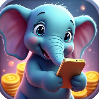 "Наш слон — Тапай и зарабатывай! 🔥" @tapslon Telegram арнасының аватары