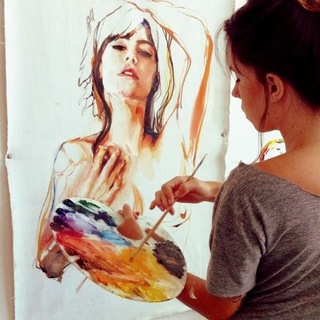 Avatar del canal de Telegram "Художник ❤️ Рисовать" @hudozhnik5risovat