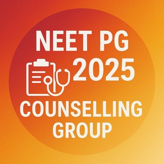 Telegram频道 "NEET PG 2026 Counseling" @neetpg2026_counselling 的头像