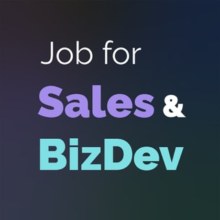 Аватар Телеграм канала "Job for Sales & BizDev" @forallsales