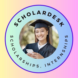 Avatar of Telegram channel "ScholarDesk | Scholarship Opportunities" @scholardesk