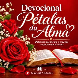 Avatar del canal de Telegram "🌹 Devocional Pétalas da Alma 🌹" @devocionalpetalasdaalma