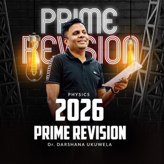 Avatar del canal de Telegram "2026 Revision + Mission A+ | Dr Darshana Ukuwela - Physics" @du26rev