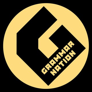 Avatar del canal de Telegram "Grammar Nation" @grammnation