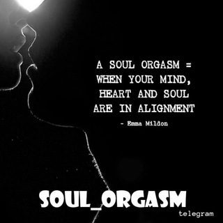 Avatar of Telegram channel "Orgasm your soul" @soul_orgasm