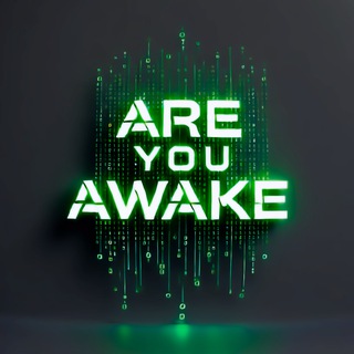 Avatar of Telegram channel "⌁ Aяє Yσυ Aωαкє ⌁ 👁" @areyouawake1