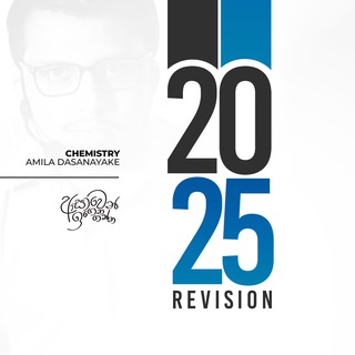 Аватар Телеграм канала "2025 Revision | Amila Dasanayake" @echem25r