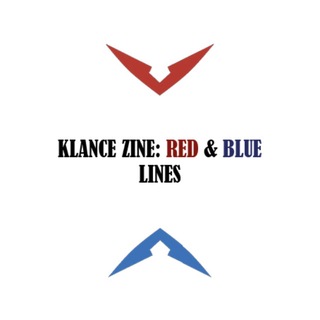 Klance Zine: Red & Blue Lines - TgScanner