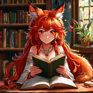 Telegram频道 "Книжный лис Z" @buki_news 的头像