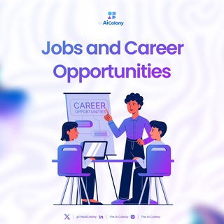 Аватар Телеграм каналу "Jobs and Career Opportunities" @jobscareeropportunity